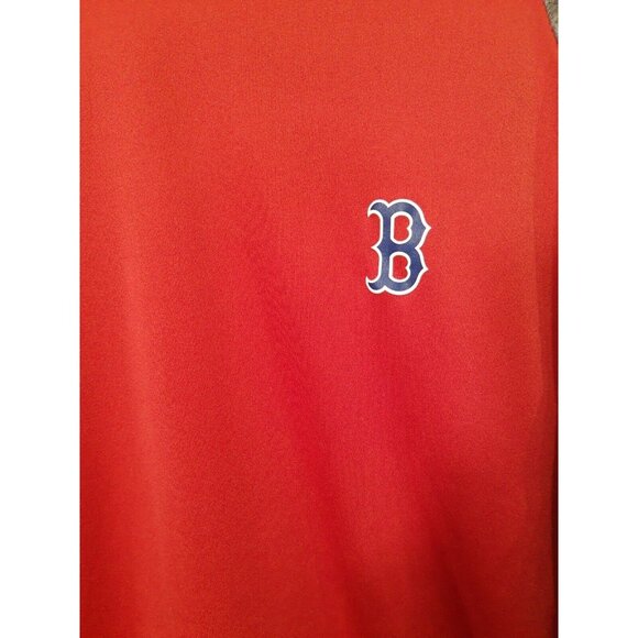 Majestic Brand Boston Red Sox Jersey  therma base 3/4 sleeves SIZE LARGE - Picture 2 of 10